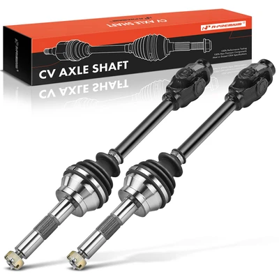 2 Pcs Front CV Axle Shaft Assembly