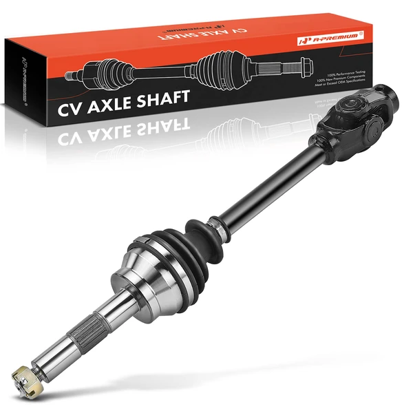 1995-2002 Polaris Scrambler 400 1-Pc CV Axle Shaft Assembly Front Driver or Passenger A-Premium APCVA1927