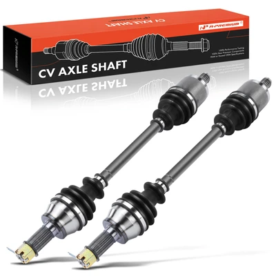 2 Pcs Front CV Axle Shaft Assembly