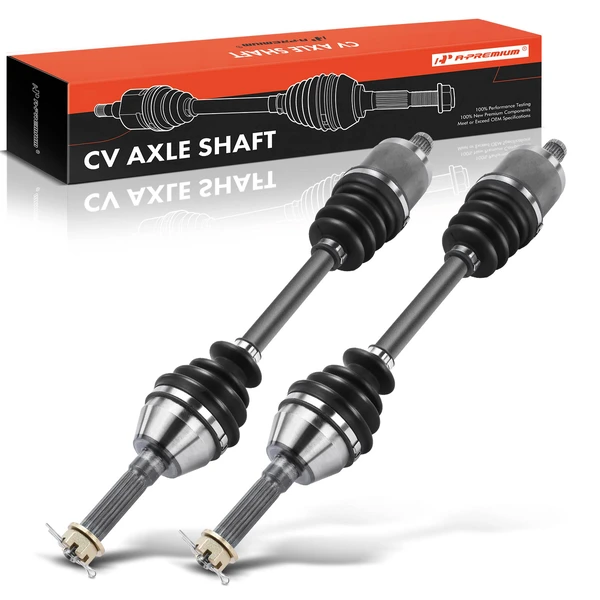 2007-2012 Polaris Sportsman 500 2-Pc CV Axle Shaft Assembly Front Driver & Passenger A-Premium APCVA1934