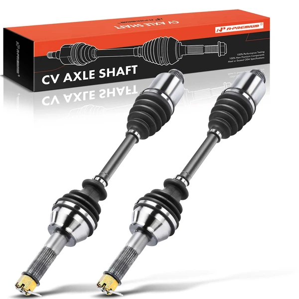 2-Pc CV Axle Shaft Assembly Rear Driver & Passenger A-Premium APCVA1936