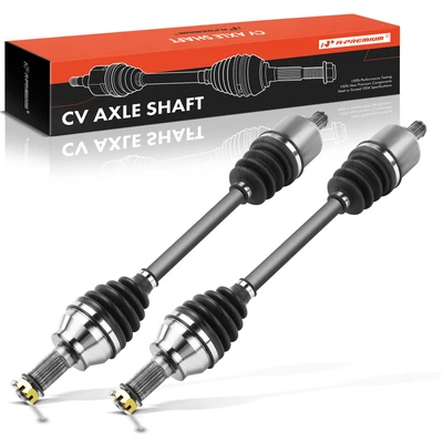 2 Pcs Front CV Axle Shaft Assembly