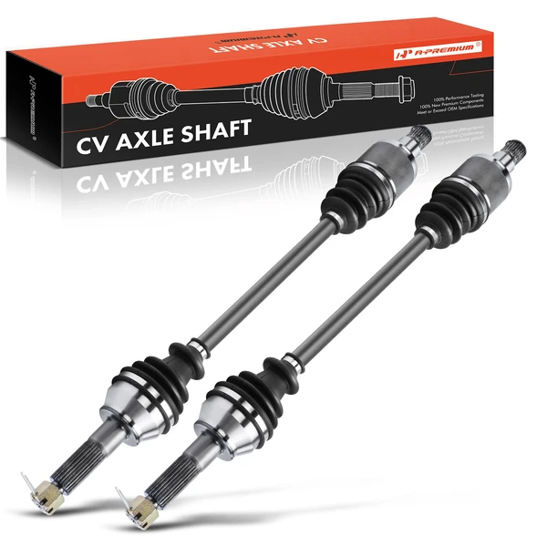 2-Pc CV Axle Shaft Assembly Rear Driver & Passenger A-Premium APCVA1951