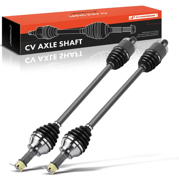 2-Pc CV Axle Shaft Assembly Rear Driver & Passenger A-Premium APCVA1953