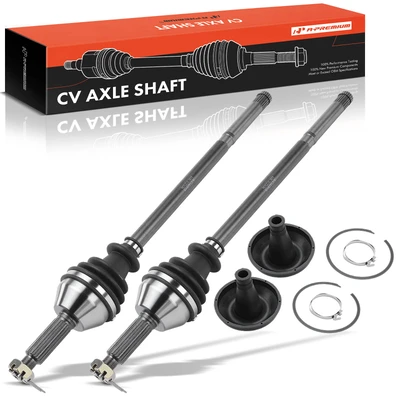 2 Pcs Rear CV Axle Shaft Assembly