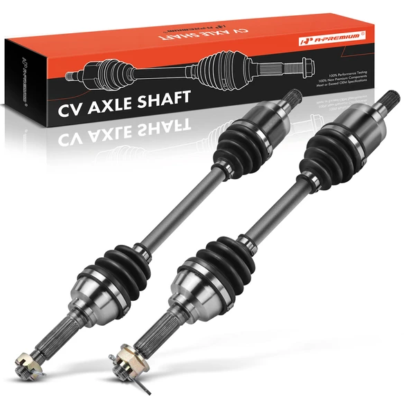 2-Pc CV Axle Shaft Assembly Front Driver & Passenger A-Premium APCVA2006