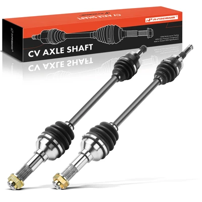2 Pcs Front CV Axle Shaft Assembly