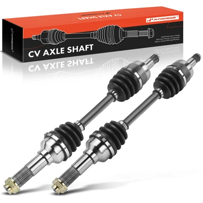 2 Pcs Front CV Axle Shaft Assembly