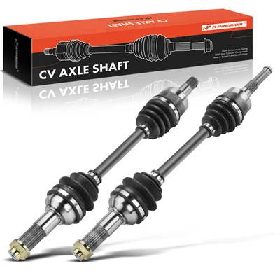 2 Pcs Front CV Axle Shaft Assembly