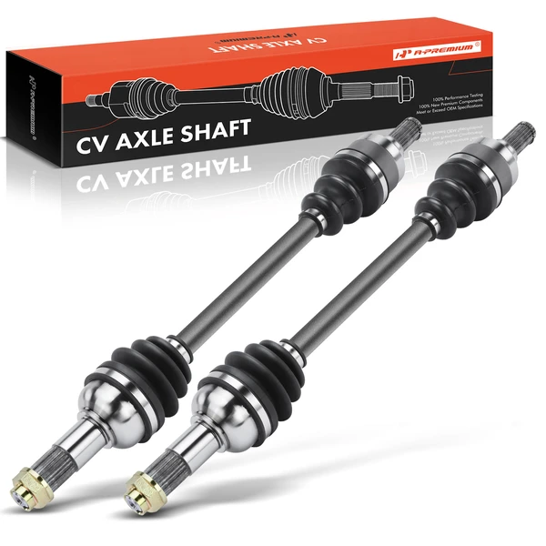 2-Pc CV Axle Shaft Assembly Rear Driver & Passenger A-Premium APCVA2067