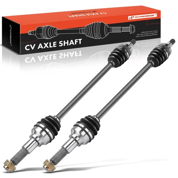 2016-2018 Yamaha Wolverine R-Spec 2-Pc CV Axle Shaft Assembly Front Driver & Passenger A-Premium APCVA2041