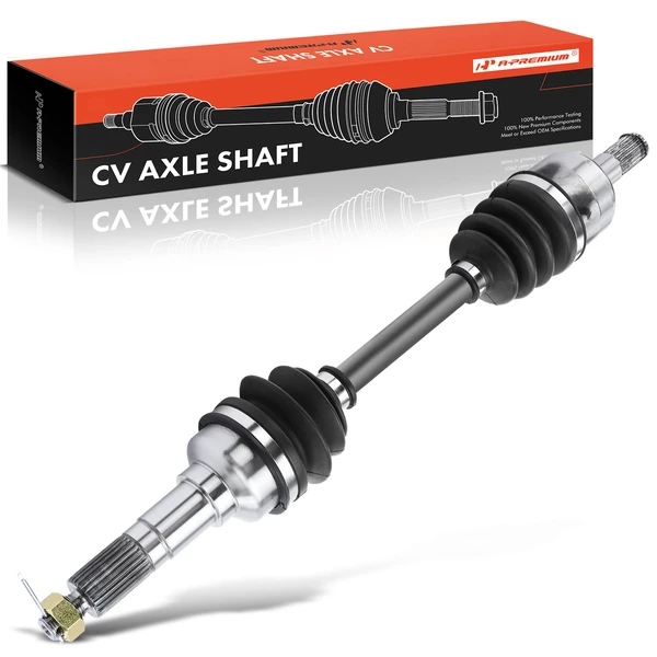1995-2000 Yamaha Wolverine 350 1-Pc CV Axle Shaft Assembly Front Driver or Passenger A-Premium APCVA2044