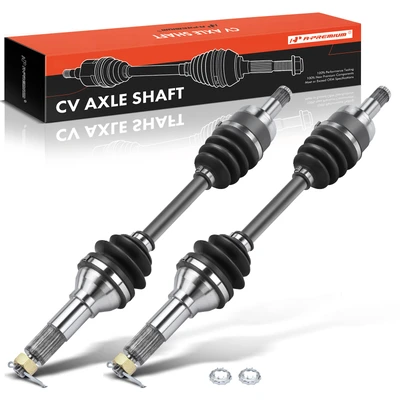 2 Pcs Front CV Axle Shaft Assembly
