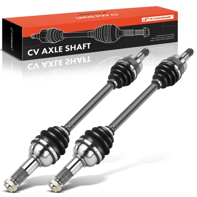 2 Pcs Front CV Axle Shaft Assembly