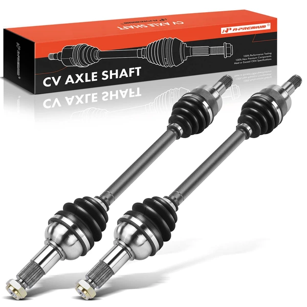 2-Pc CV Axle Shaft Assembly Front Driver & Passenger A-Premium APCVA2053