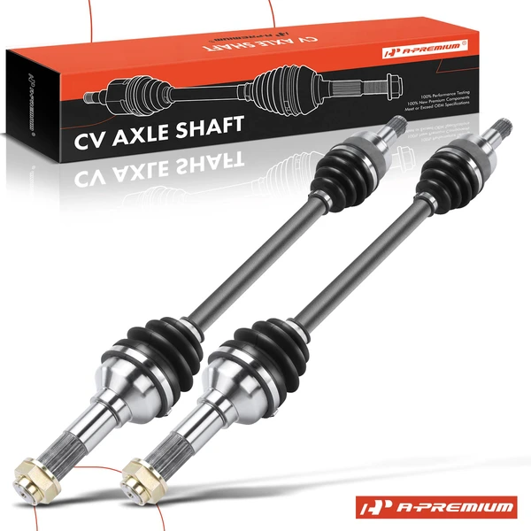 2-Pc CV Axle Shaft Assembly Front Driver & Passenger A-Premium APCVA2057