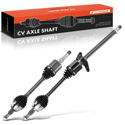 2 Pcs Front CV Axle Assembly