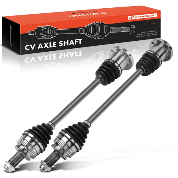 2-Pc CV Axle Shaft Assembly Rear Driver & Passenger A-Premium APCVA3320