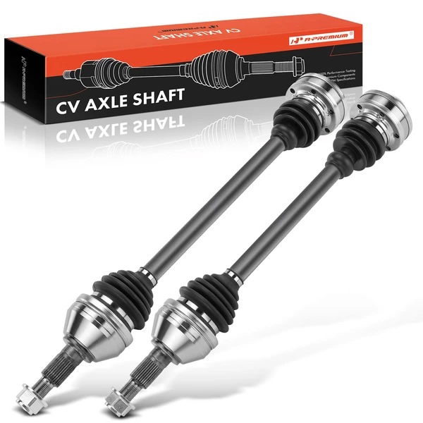 2-Pc CV Axle Shaft Assembly Rear Driver & Passenger A-Premium APCVA3333