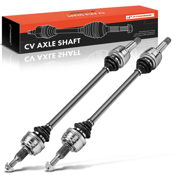 2020-2022 Ford Police Interceptor Utility 2-Pc CV Axle Shaft Assembly Rear Driver & Passenger A-Premium APCVA2772