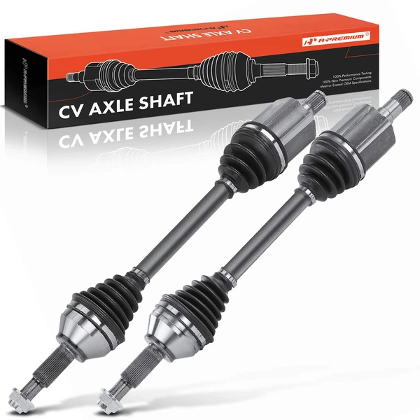 2-Pc CV Axle Shaft Assembly Front Driver & Passenger A-Premium APCVA2774