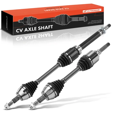 2 Pcs Front CV Axle Assembly