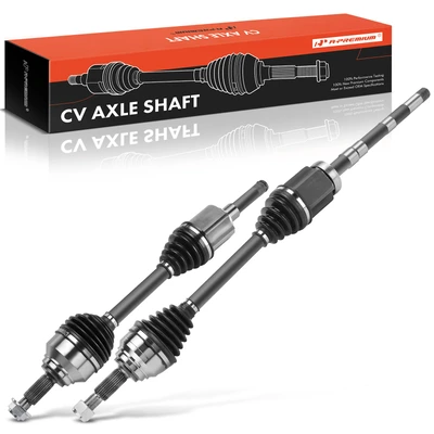 2 Pcs Front CV Axle Assembly