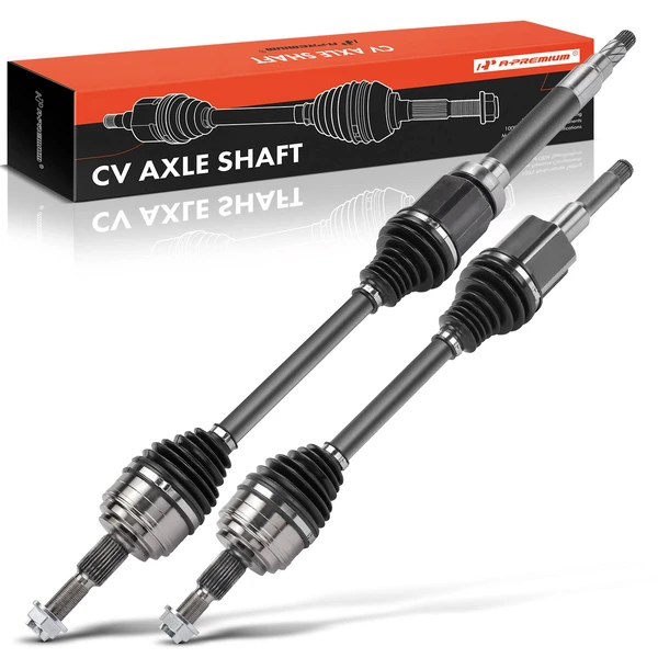 2-Pc CV Axle Shaft Assembly Front Driver & Passenger A-Premium APCVA3335