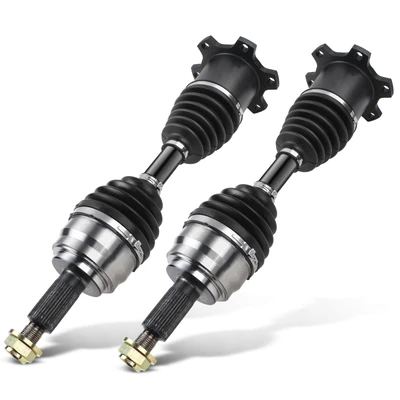 2 Pcs Front CV Axle Shaft Assembly