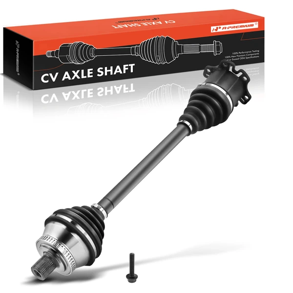 2007-2008 Audi RS4 1-Pc CV Axle Shaft Assembly Front Driver Side A-Premium APCVA2073