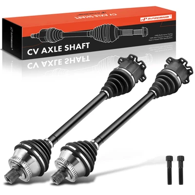 2 Pcs Front CV Axle Shaft Assembly