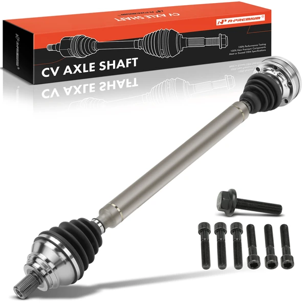 2012-2015 Volkswagen Passat 1-Pc CV Axle Assembly Front Passenger Side A-Premium APCVA3709