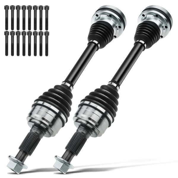 2-Pc CV Axle Shaft Assembly Front Driver & Passenger A-Premium APCVA2355
