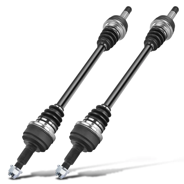2-Pc CV Axle Shaft Assembly Rear Driver & Passenger A-Premium APCVA2427
