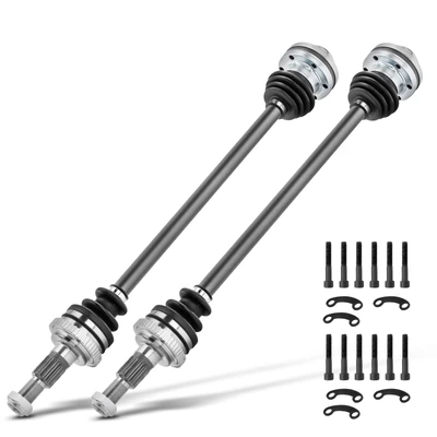 2 Pcs Front CV Axle Shaft Assembly