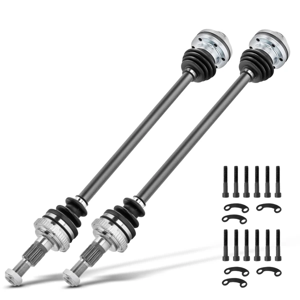 2-Pc CV Axle Shaft Assembly Front Driver & Passenger A-Premium APCVA2419