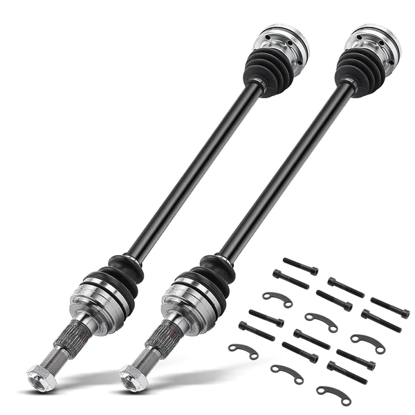 2007-2012 Porsche 911 2-Pc CV Axle Shaft Assembly Front Driver & Passenger A-Premium APCVA2084