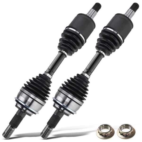 2-Pc CV Axle Shaft Assembly Front Driver & Passenger A-Premium APCVA1517