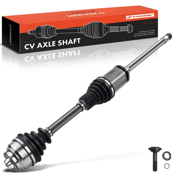 1-Pc CV Axle Shaft Assembly Front Passenger Side A-Premium APCVA030