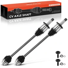 2017-2024 Mini Cooper Clubman 2pc CV Axle Assembly Rear Driver & Passenger A-Premium APCVA4247PG
