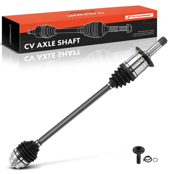 2017-2024 Mini Cooper Clubman 1-Pc CV Axle Shaft Assembly Rear Driver or Passenger A-Premium APCVA3011