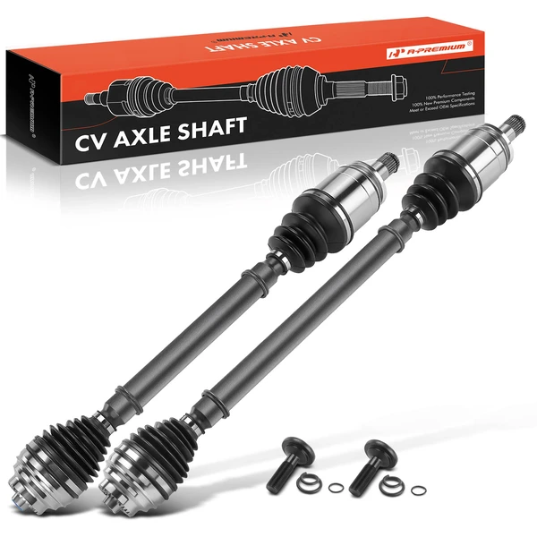 2-Pc CV Axle Shaft Assembly Rear Driver & Passenger A-Premium APCVA3372