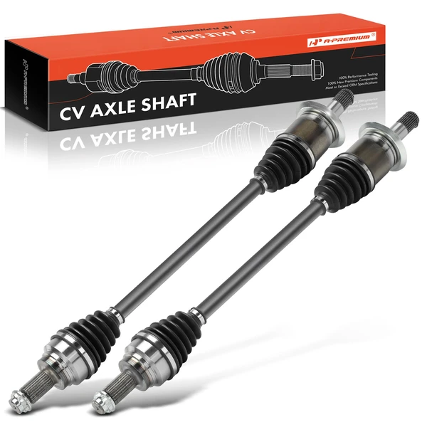 2-Pc CV Axle Shaft Assembly Rear Driver & Passenger A-Premium APCVA3433
