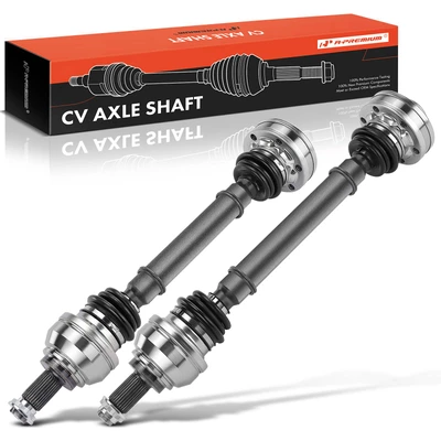 2 Pcs Rear CV Axle Assembly