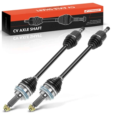 2 Pcs Front CV Axle Shaft Assembly
