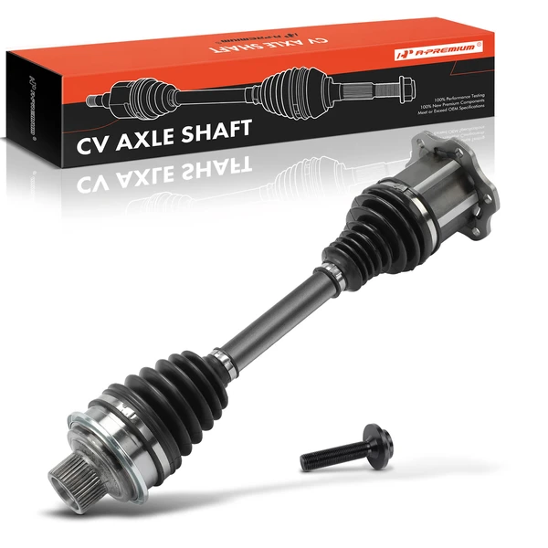 2018-2020 Audi A5 Quattro 1-Pc CV Axle Shaft Assembly Front Driver or Passenger A-Premium APCVA2981