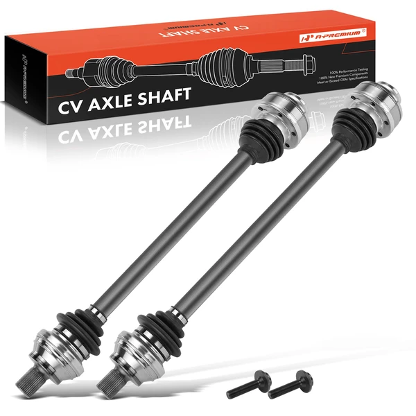 2-Pc CV Axle Shaft Assembly, Rear Driver & Passenger, A-Premium APCVA3367