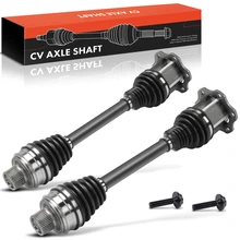 2015-2019 Porsche Macan 2pc CV Axle Shaft Assembly Front Driver & Passenger A-Premium APCVA4241PG