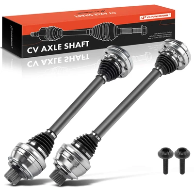 2 Pcs Rear CV Axle Assembly