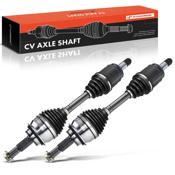 2-Pc CV Axle Shaft Assembly Front Driver & Passenger A-Premium APCVA1366
